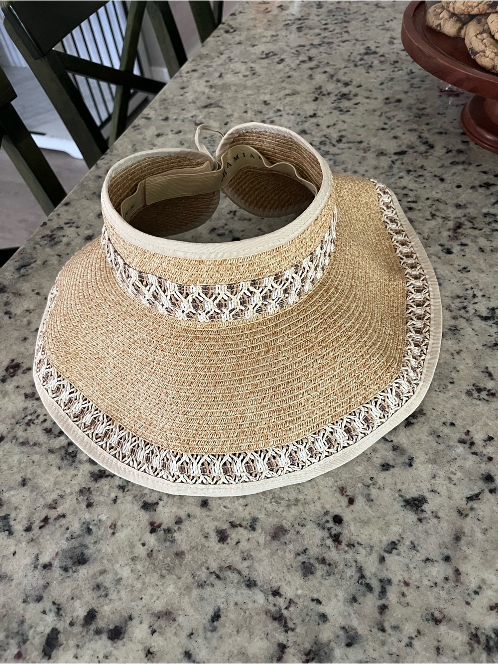 Amiani Straw Visor